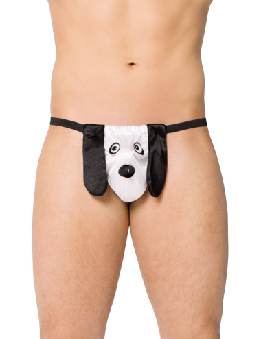 SoftLine Collection Stringi Męskie Softline Thong 4422 White S/L