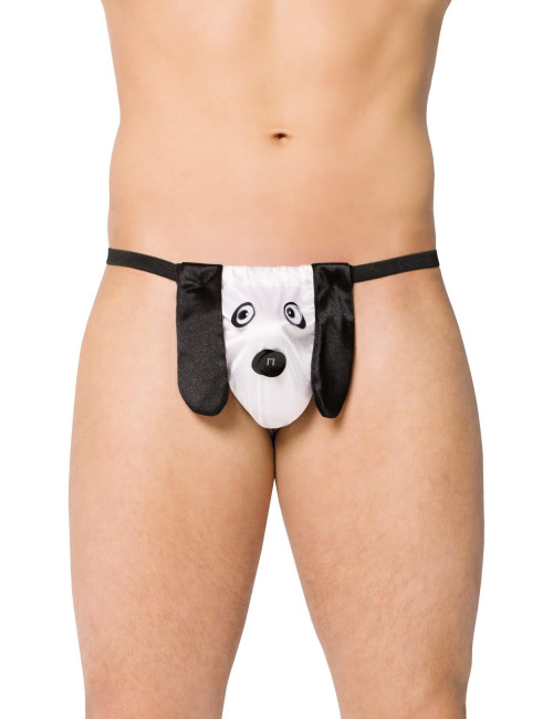 SoftLine Collection Stringi Męskie Softline Thong 4422 White S/L
