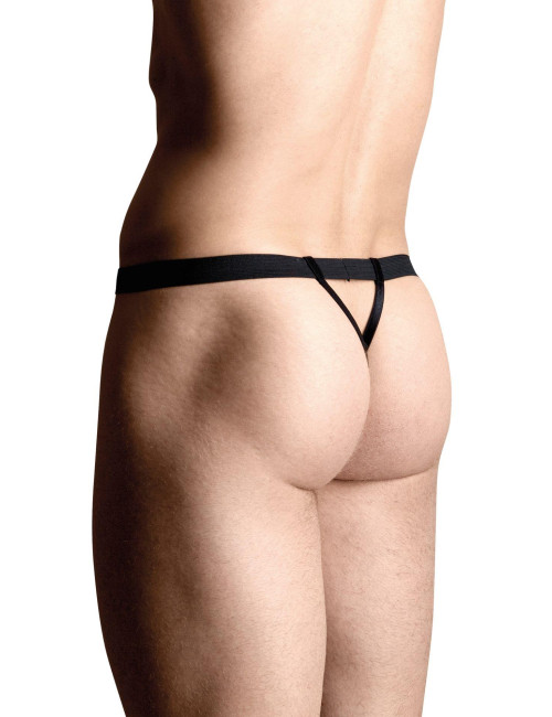 SoftLine Collection Czerwone Męskie Stringi Thong 4494 M/L
