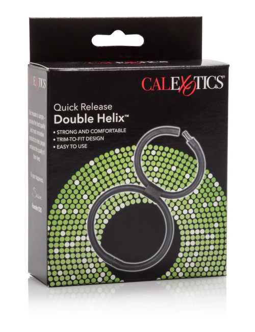 Quick Release Double Helix Black