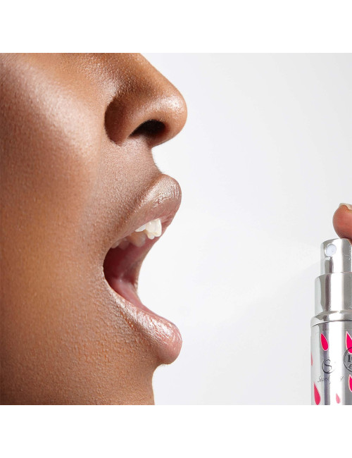 Secret Play Kwaśny Truskawkowy Spray do Ust 30ml