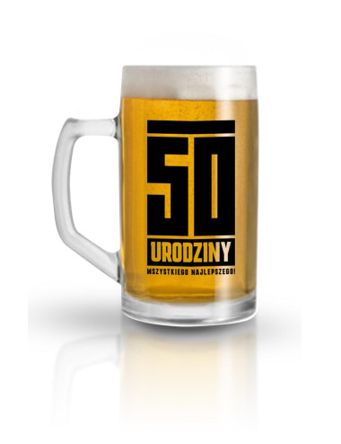 Funny Beer - Kufel 500ml - 50