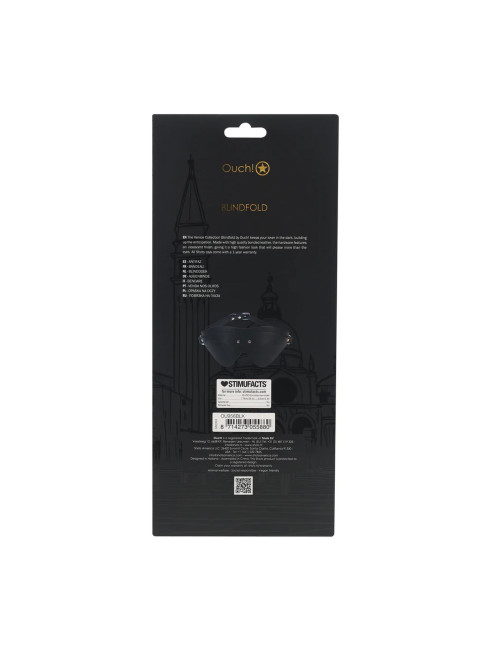 Venice Collection - Blindfold - Black
