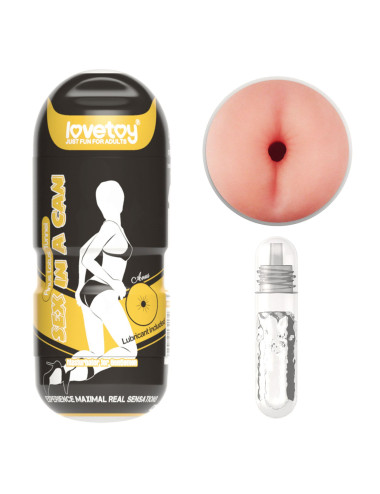 Lovetoy Sex In A Can - Stymulator anusa Stamina Tunnel