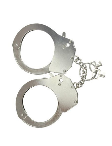 Kajdanki-Śmieszna zabawka-kadank- Metallic Handcuffs
