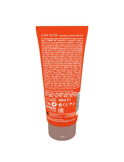 Hot Shiatsu Love Glide Rozgrzewający Żel Intymny 100ml
