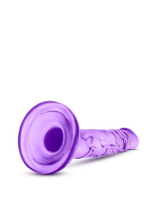 Blush Naturally Yours Mini Dildo Żelowe Fioletowe 5 Cali