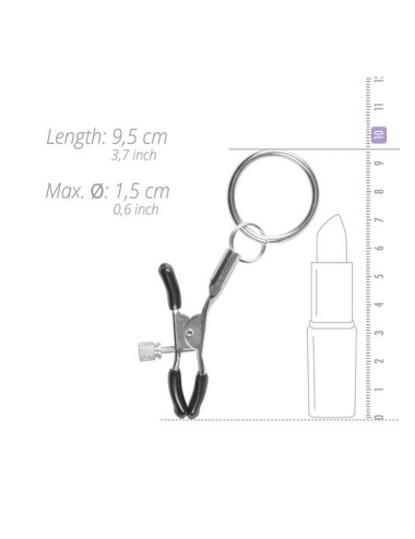 Stymulator-Metal Nipple Clamps With Ring