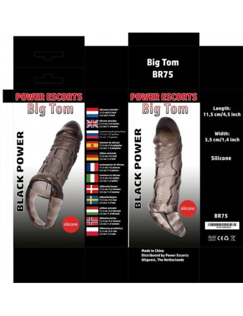 Power Escorts Big Tom Przedłużka Penis Extender 11,5 cm
