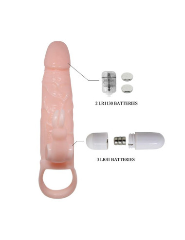 BAILE - BRAVE MAN SKIN 5,91 MULTI-SPEED vibration