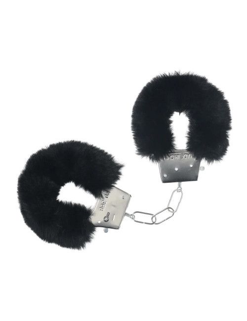 Classic Fluffy Handcuffs - Black