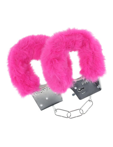 Classic Fluffy Handcuffs - Pink