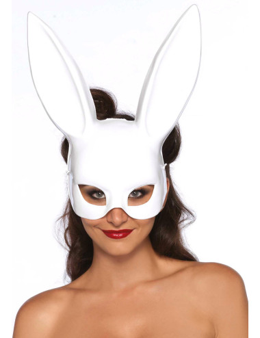 Masquerade Rabbit Mask White