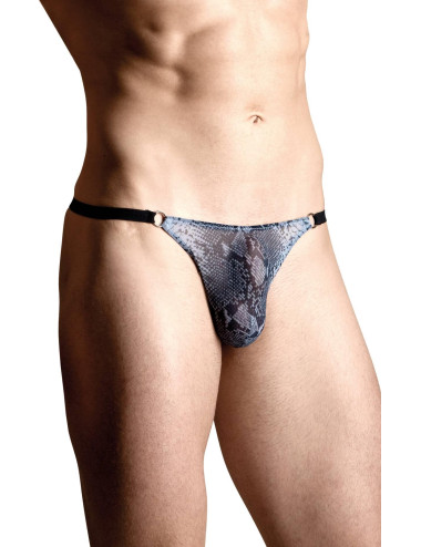 Softline Męskie stringi Snake 4488 w wężowy wzór S/L