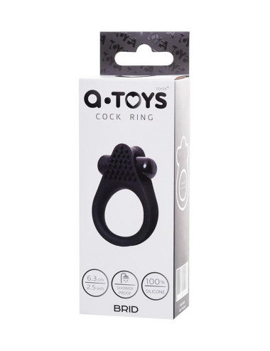 A-Toys BRID cock ring, black