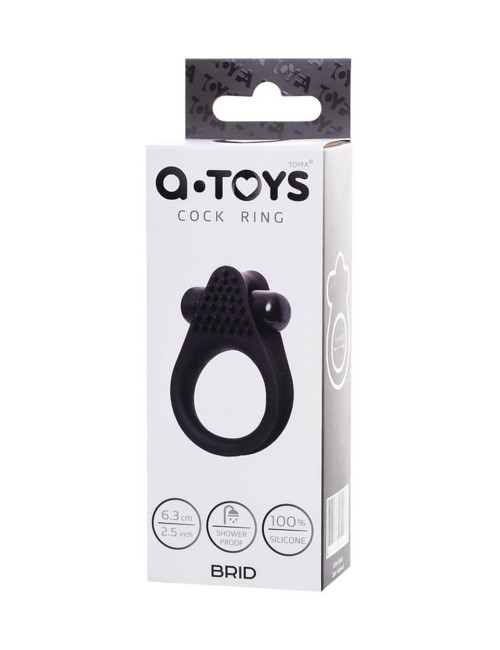 A-Toys BRID cock ring, black