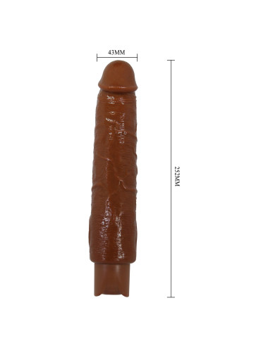 Pretty Love Soren Realistic Vibrating Dildo (Brown Edition)