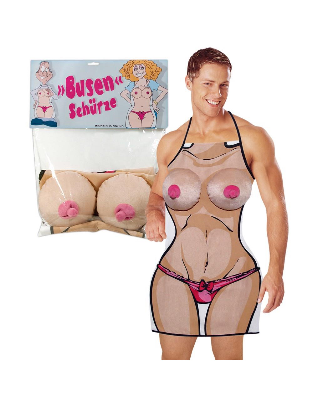 Fartuch Kuchenny Seksowny Biust Boobs Apron