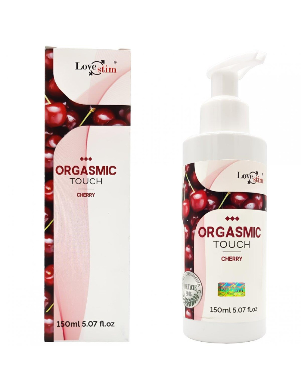 LoveStim Olejek do Masażu Orgasmic Touch Cherry 150 ml