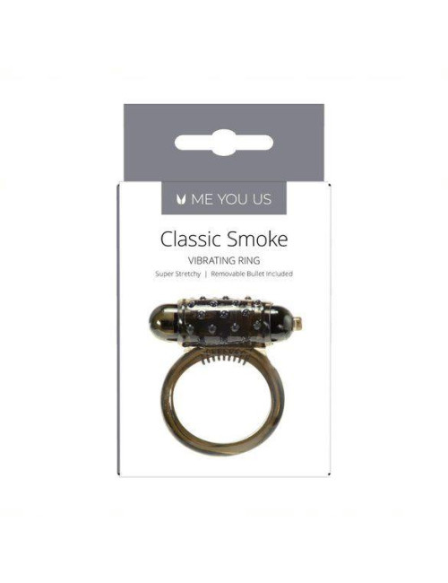 Me You Us Classic Smoke Cock Ring - Dymny pierścień erekcyjny
