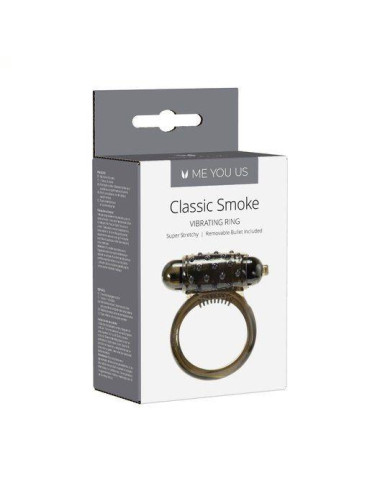 Pierścień- Me You Us Classic Smoke Cock Ring Smoke