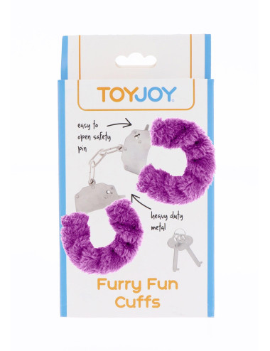 Furry Fun Cuffs Purple