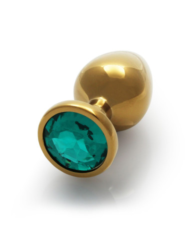 Round Gem Butt Plug - Large