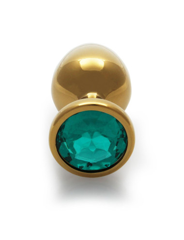 Round Gem Butt Plug - Large