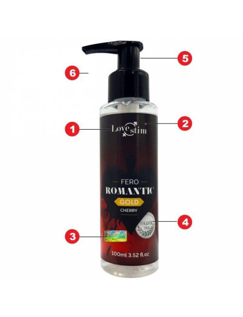 Olejek Romantyczny Fero Cherry 100ml - Afrodyzjak do masażu z feromonami SENSFEEL