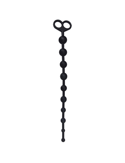 Plug/kulki-FALLO ANALE ANAL JUGGLING BALL SILICONE BLACK