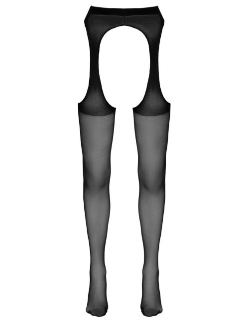 Cottelli Legwear Czarne Rajstopy SECTights L/XL
