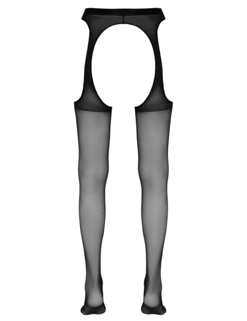 Cottelli Legwear Czarne Rajstopy SECTights L/XL