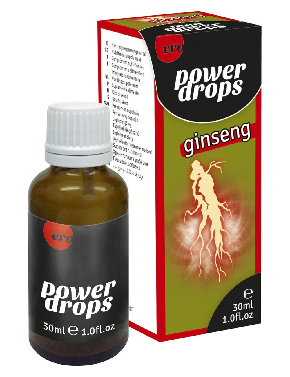 Hot Men Power Ginseng Krople z Żen-Szeniem 30 ml