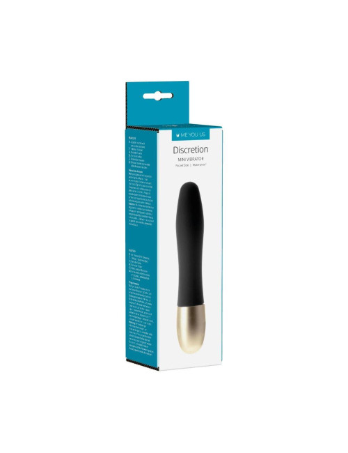 Me You Us Discretion Bullet Wibrator Black