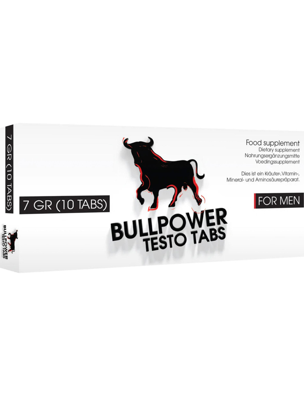 Bull Power Testo Tabs - Stimulating Tablets