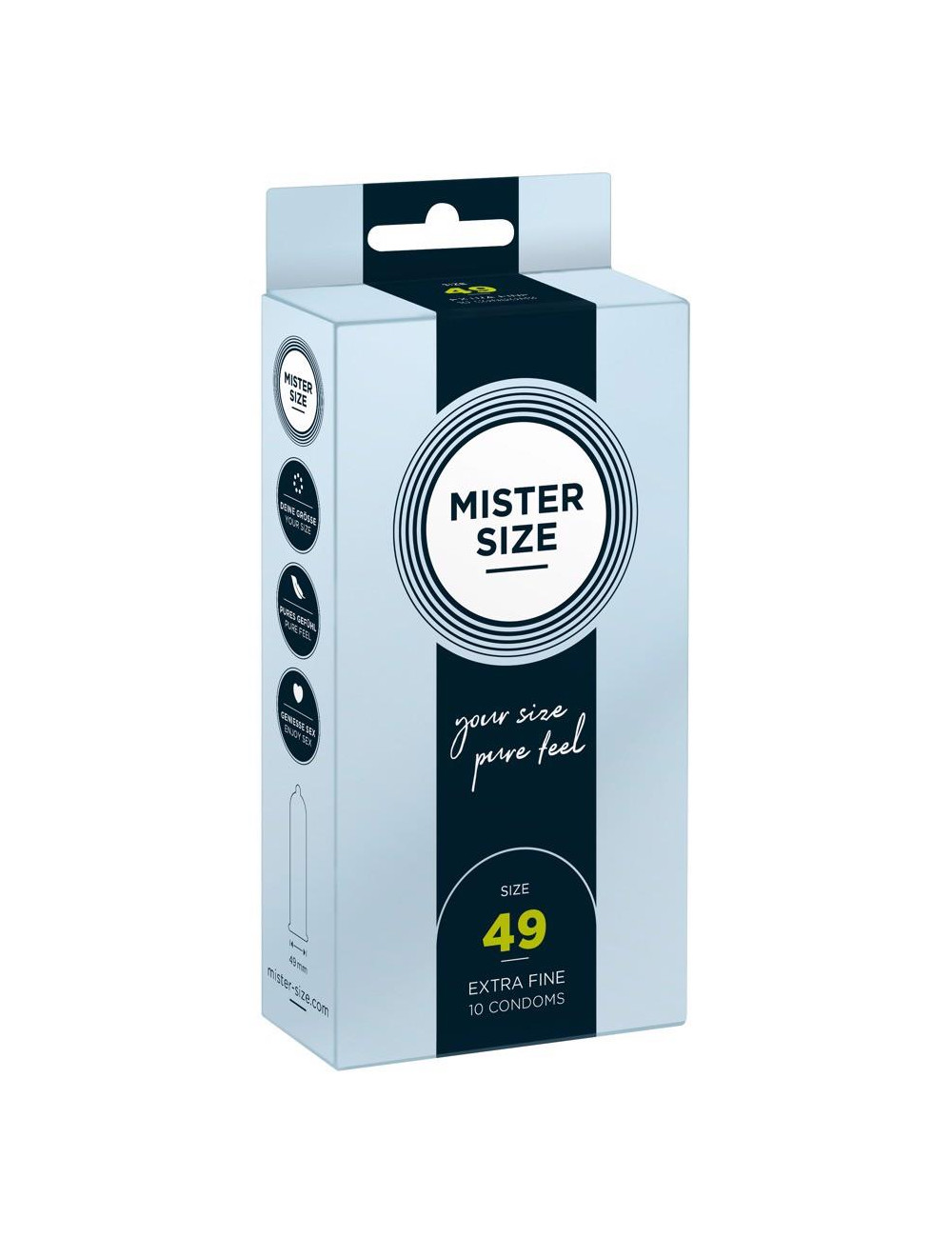 Prezerwatywy MISTER SIZE 49 mm (10 szt.)