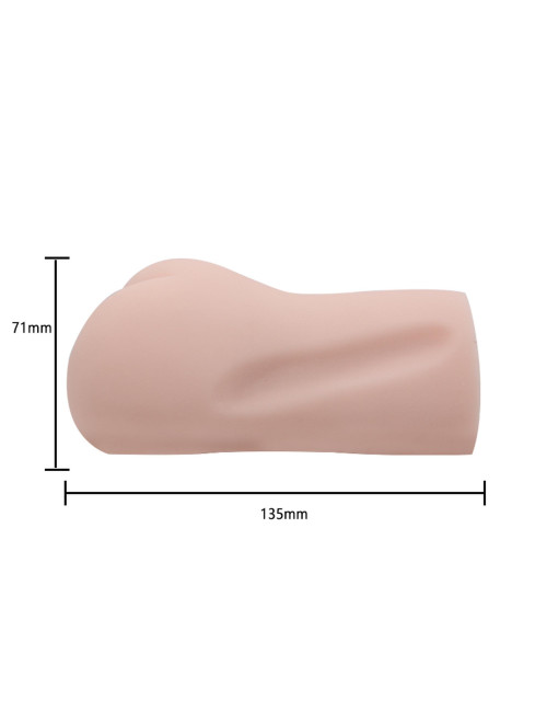 CRAZY BULL- REALISTIC 3D LIFE-LIKE ASS, Water lubricant