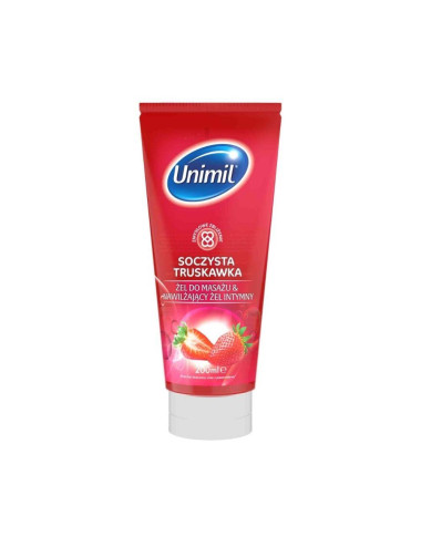 UNIMIL STRAWBERRY MASSAGE GEL 200ml