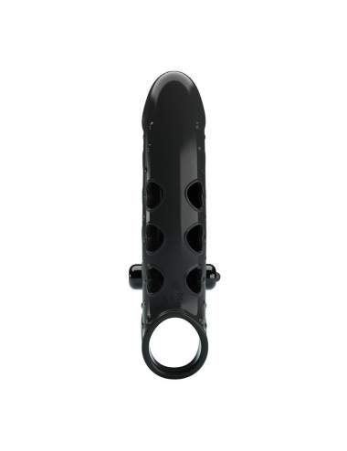 PRETTY LOVE - ROMANCE - VIBRATING PENIS SLEEVE BLACK