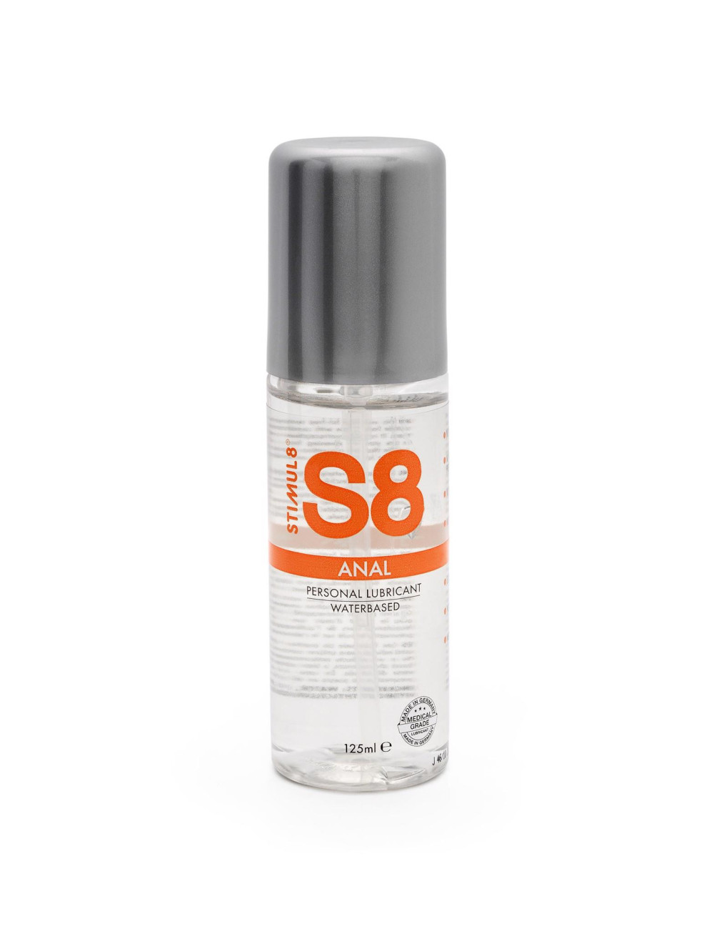 S8 WB Anal Lubrykant Natural 125ml Afrodyzjaki Żele Analne