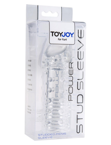 Power Stud Sleeve Transparent
