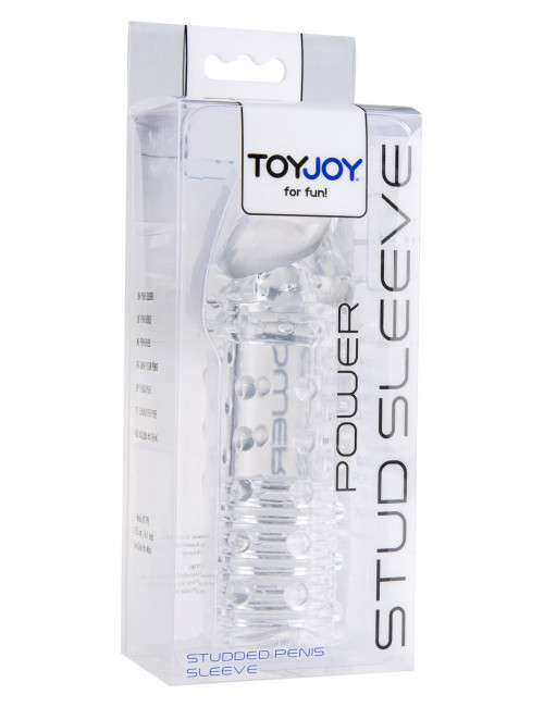 Power Stud Sleeve Transparent