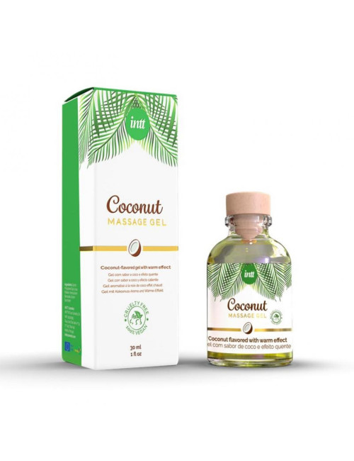 Wegański Żel do Masażu Intymnego Intt Coconut 30 ml