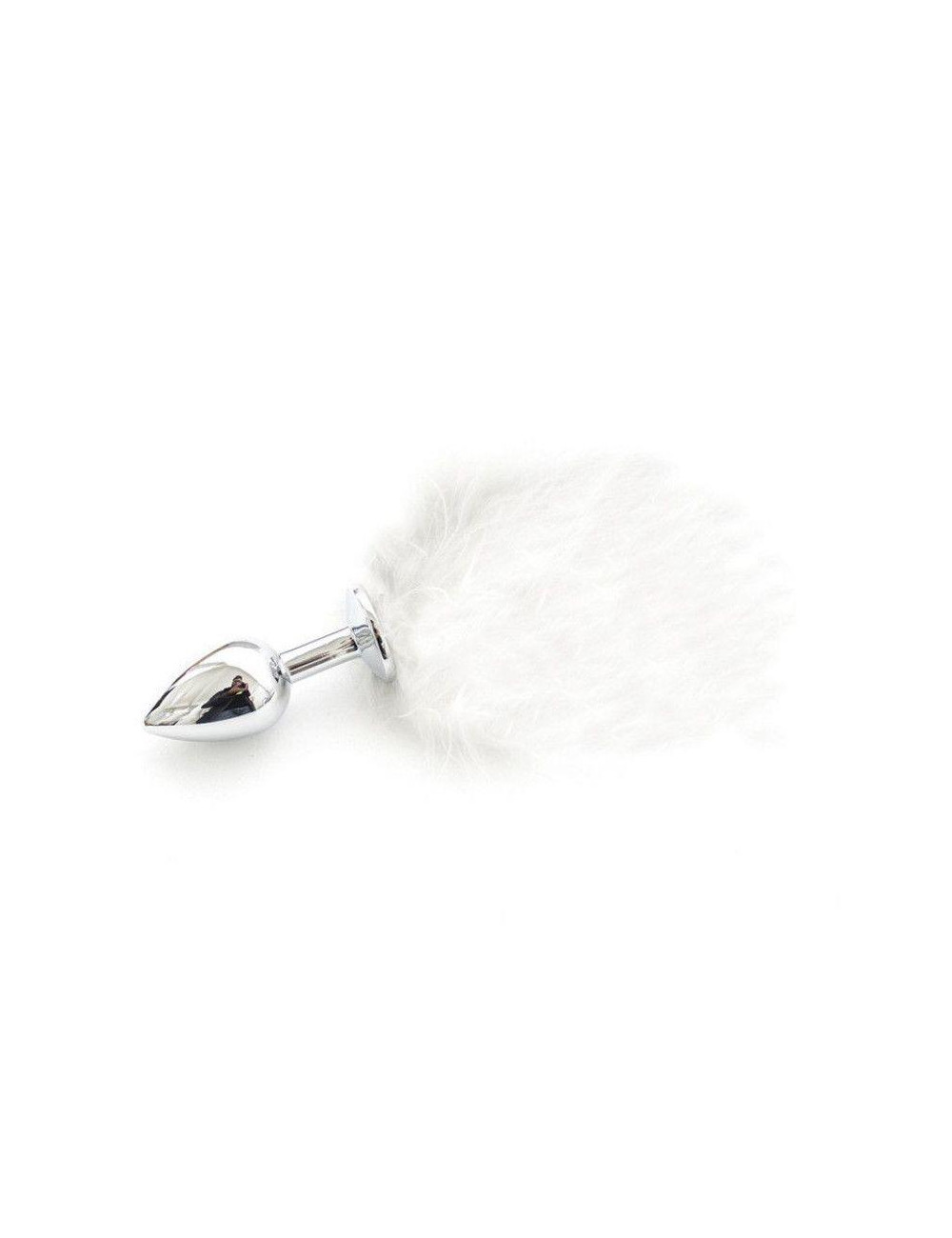 Plug anale Pon Tail Anal Plug bianco