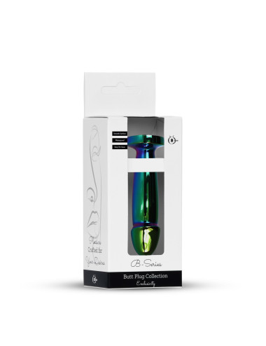 Plug-Jewellery Multicolour Penis PLUG- Clear S