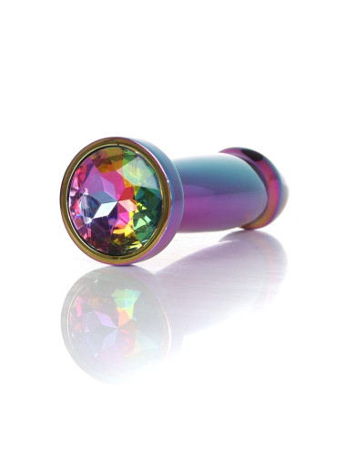 Plug-Jewellery Multicolour Penis PLUG- Clear S