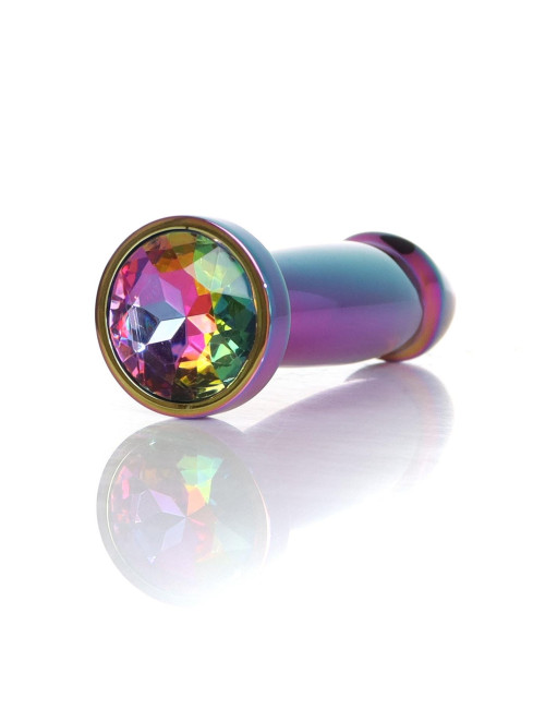 Plug-Jewellery Multicolour Penis PLUG- Clear S