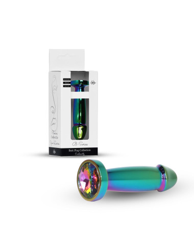 Plug-Jewellery Multicolour Penis PLUG- Clear S