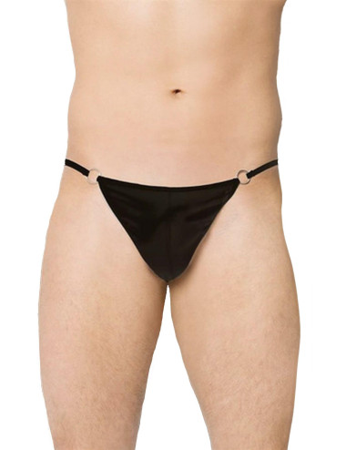 SoftLine Collection Czarne Stringi 4420 S/L