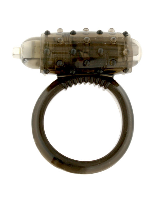 Mini Vibrating Cockring Black